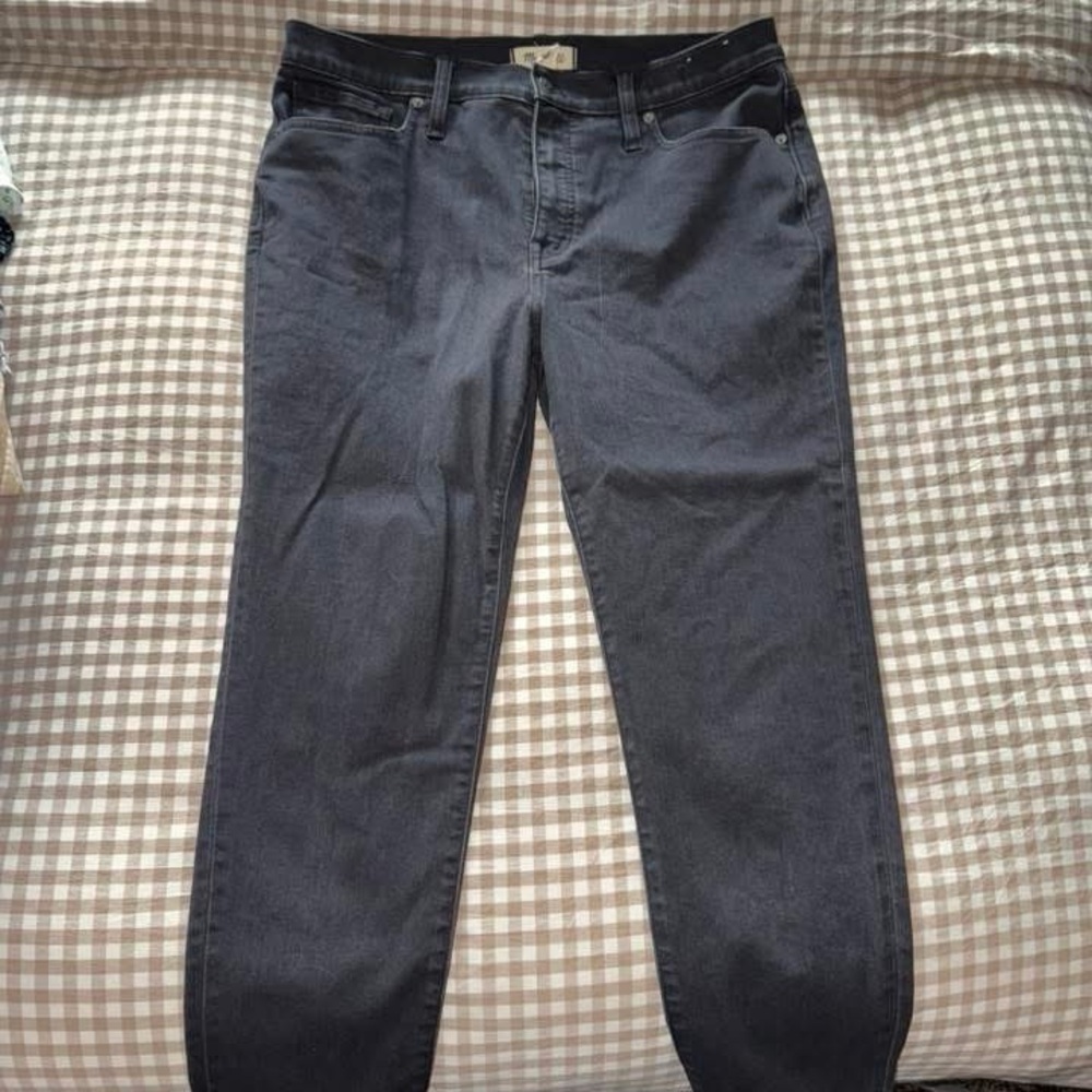 Madewell Women's Ankle & Cropped Jeans - Dark Gray